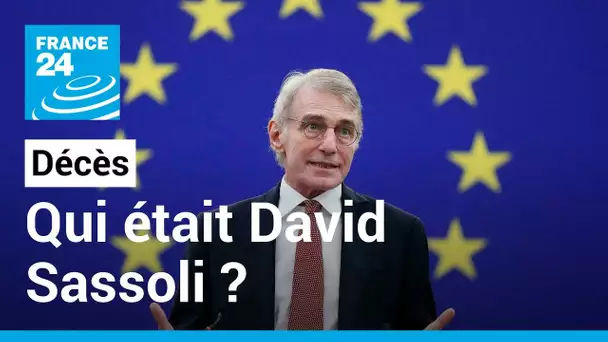 Décès du président du Parlement européen : qui était David Sassoli ? • FRANCE 24