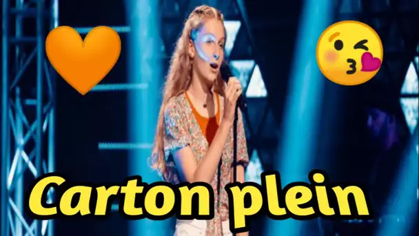 Lucile et sa reprise de Dalida font un triomphe à The Voice Kids