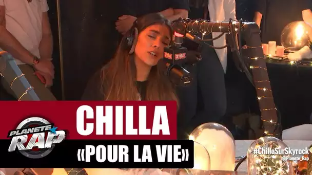 Chilla "Pour la vie" (Version acoustique) #PlanèteRap