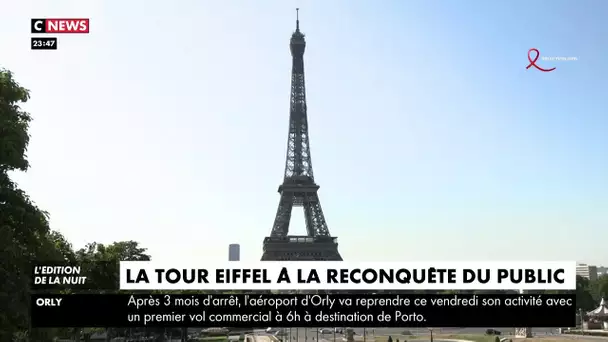 La tour Eiffel désormais rouverte au public