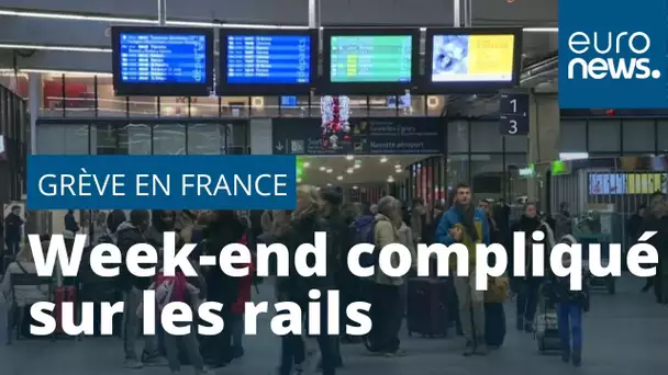 Grève : week-end compliqué sur les rails