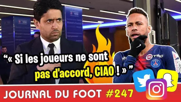 NASSER met un gros coup de pression aux STARS du PSG !