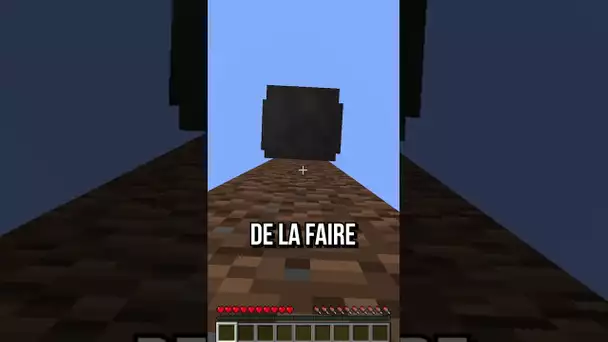 C’est impossible de mourir dans cette version de Minecraft…