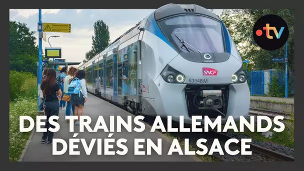 La déviation de trains de fret allemands vers l'Alsace suscite la colère des usagers
