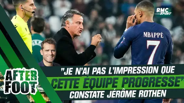 Juventus 1-2 PSG : "Je n'ai pas l'impression que cette équipe progresse", constate Rothen