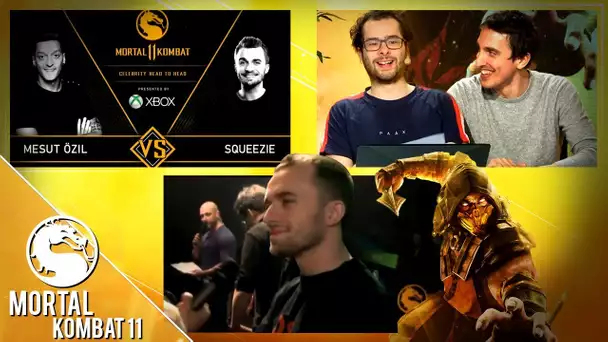 Squeezie & Teddy Riner représentants français pour cette grande soirée Mortal Kombat 11 !