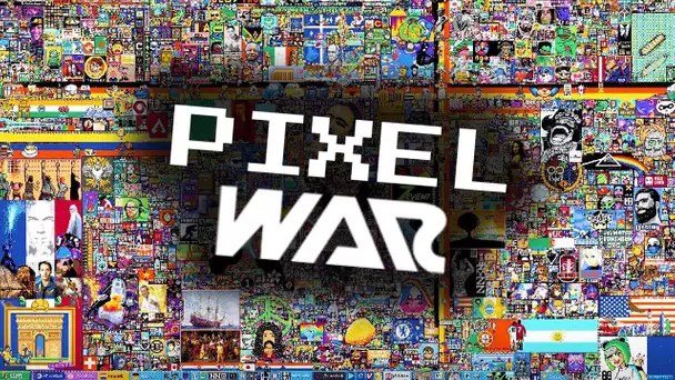 PIXEL WAR : LA FRANCE CONTRE LE MONDE DANS LA GUERRE DES PIXELS SUR REDDIT ! (Spoiler: on a gagné)