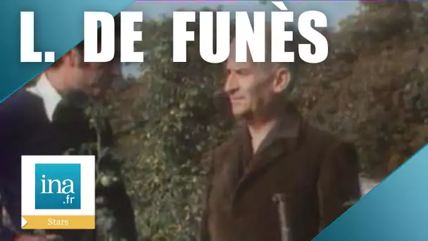 Louis de Funès et son potager bio | Archive INA