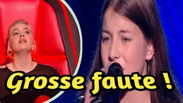 Totalement bouleversée, Louane ne s'est pas retournée lors de la prestation d'Elisa