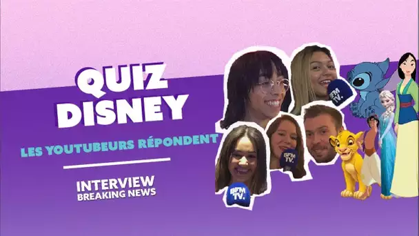 L&#039;Interview Breaking News spéciale Disney avec les YouTubeurs