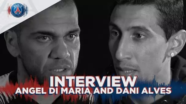 INTERVIEW DI MARIA AND DANI ALVES : MANCHESTER UNITED vs PARIS SAINT-GERMAIN (UK)