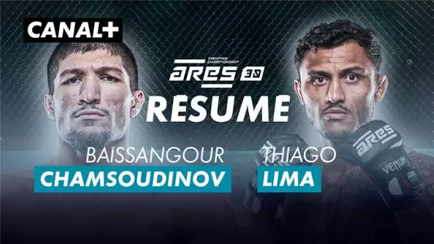Le résumé de Baïssangour Chamsoudinov BAKI / Thiago Lima - ARES 30