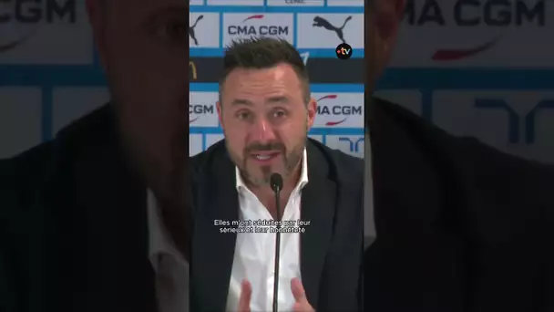 Roberto de Zerbi, nouvel entraineur de l'OM