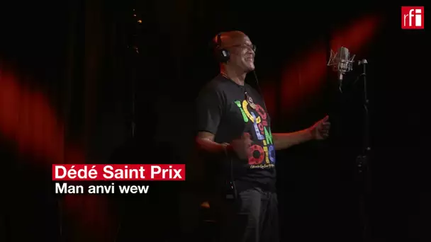 Dédé Saint-Prix chante "Man anvi wew" dans Couleurs Tropicales @RFI