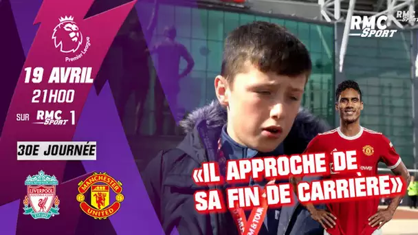 Liverpool-Man United : "Il approche de sa fin de carrière", l'avis des fans de United sur Varane