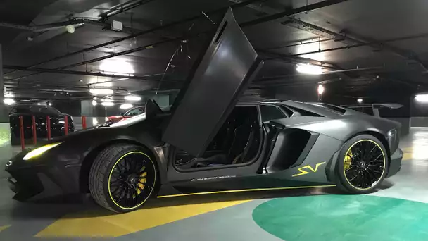 La sombre AVENTADOR SV de l’enfer 🔥