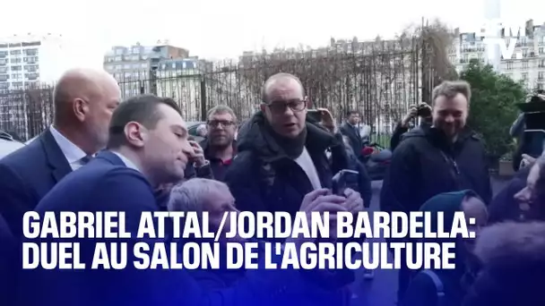 Gabriel Attal/Jordan Bardella: duel au Salon de l'agriculture