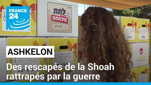 À Ashkelon, des rescapés de la Shoah rattrapés par la guerre • FRANCE 24