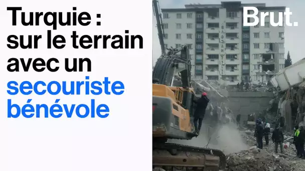 Turquie : sur le terrain avec un secouriste bénévole