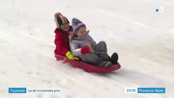 Le Grand Puy : 3ème station de ski la moins chère d'Europe (Alpes de Haute Provence)