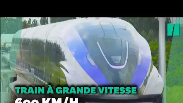 La Chine dévoile un train capable de battre le record de vitesse du TGV français