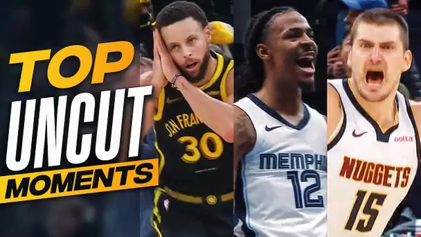 2 HOURS of the Top UNCUT Moments of the 2023-24 NBA Season | Pt. 2