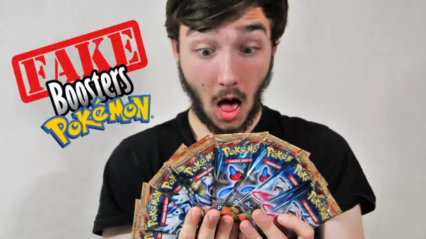 Ouverture de 10 FAUX Boosters Pokémon ! CARTES POKEMON ULTRA-RARES HORRIBLES !