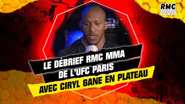RMC MMA : Le débrief de l'UFC Paris avec Ciryl Gane et Taylor Lapilus en plateau