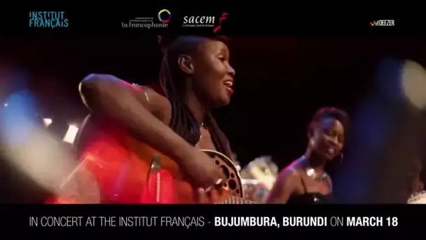 MAREMA Prix Découvertes RFI 2014 en concert à Bujumbura 18 mars 2015