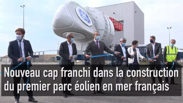 Éolien en mer : les éoliennes du futur parc de Saint-Nazaire sortent d'usine