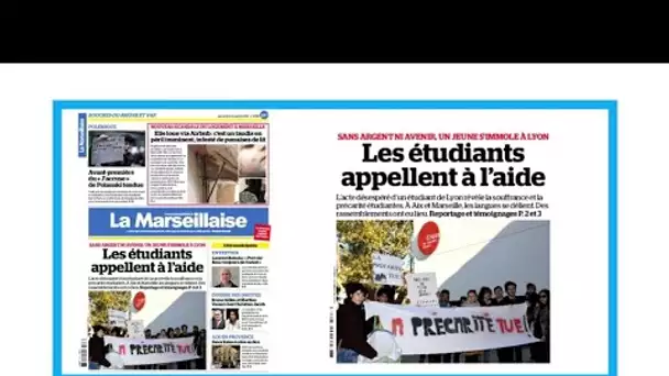 Malaise étudiant en France: "Un quotidien de souffrance et de précarité"