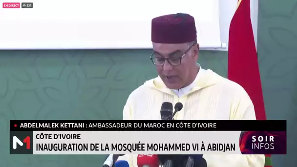Côte d´Ivoire : inauguration de la Mosquée Mohammed VI d´Abidjan
