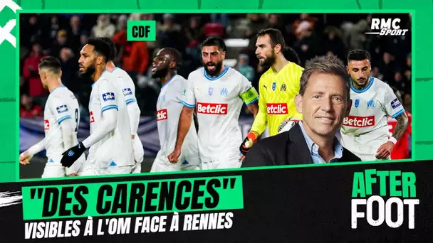 Rennes 1-1 (9tab8) OM : "Le match confirme toutes les carences de l'OM", tacle Riolo