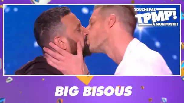 Le Top 5 des bisous dans TPMP cette saison