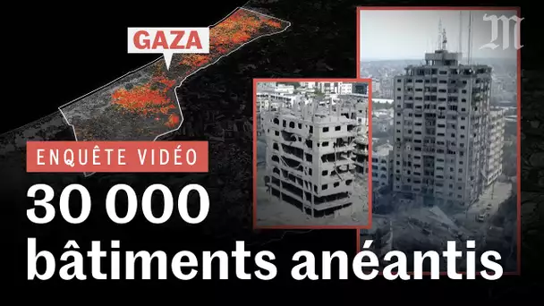 Gaza : 60 % des écoles, hôpitaux et mosquées détruits ou endommagés