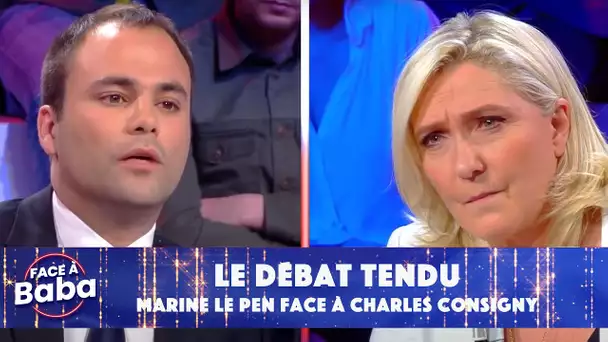 Le débat tendu entre Marine Le Pen et Charles Consigny, soutien de Valérie Pécresse
