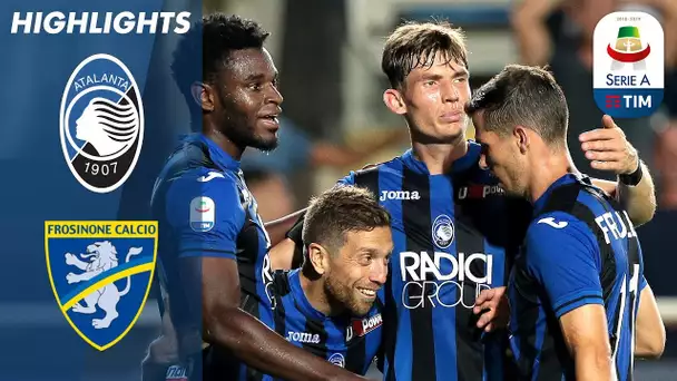 Atalanta 4-0 Frosinone | Gómez Double Seals Emphatic Win | Serie A