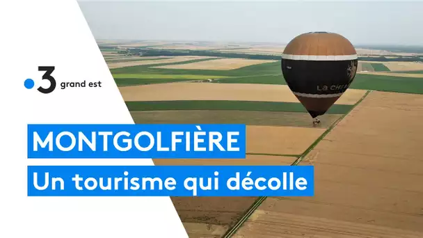 Montgolfière : un vol au-dessus du vignoble champenois