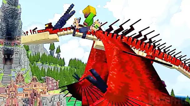 MINECRAFT: DRAGONS Trailer (2021) Dreamworks