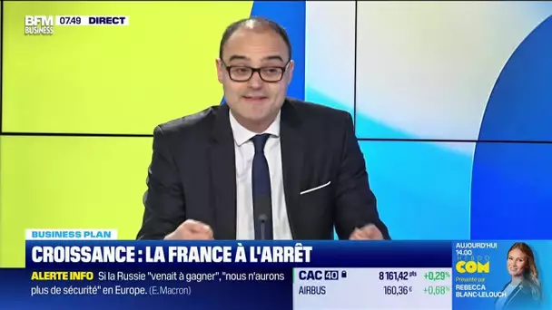 Dorian Roucher (Insee) : Croissance, la France à l'arrêt