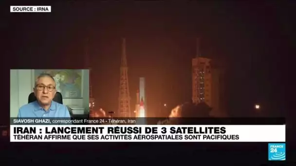 L'Iran annonce l'envoi simultané de trois satellites dans l'espace pour la première fois