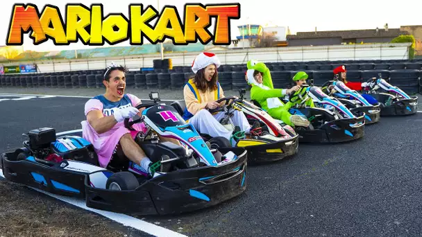 MARIO KART GÉANT EN VRAI !