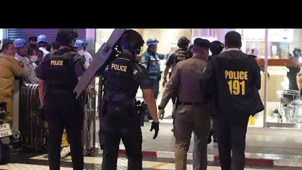 Une fusillade fait deux morts dans un centre commercial de Bangkok, un adolescent arrêté