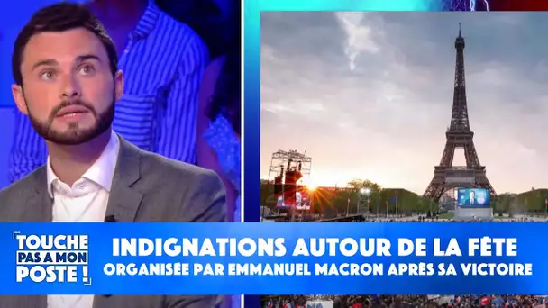 Indignations autour de la fête organisée par Emmanuel Macron après sa victoire