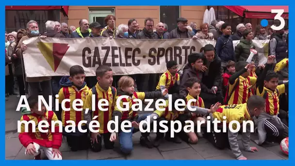 A Nice, les bénévoles du Gazelec manifestent pour préserver leur club associatif