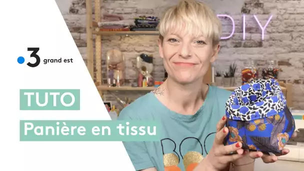 Tuto panière : faire une corbeille en tissu facilement