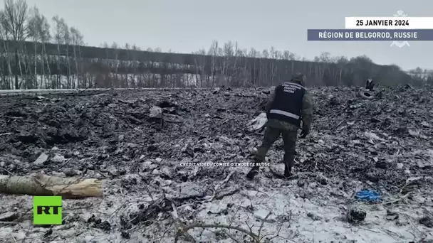 🇷🇺 Belgorod : selon les enquêteurs l'Iliouchine Il-76 a été attaqué depuis le territoire ukrainien