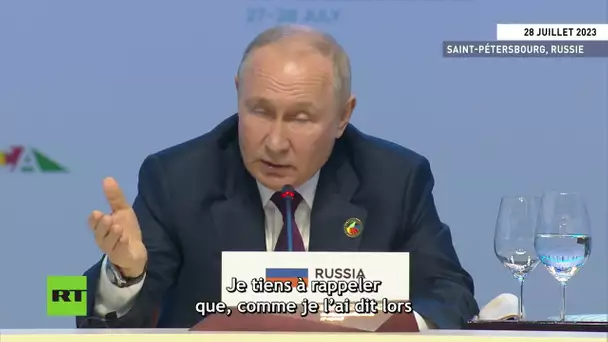 Poutine : « Pour notre part, nous n’avons jamais renoncé à des négociations »