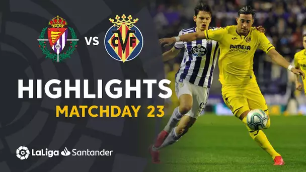 Highlights Real Valladolid vs Villarreal CF (1-1)