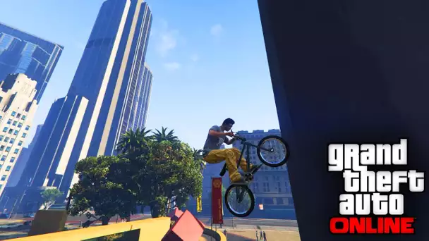 IMPOSSIBLE MUR BMX UNWIN - GTA 5 ONLINE